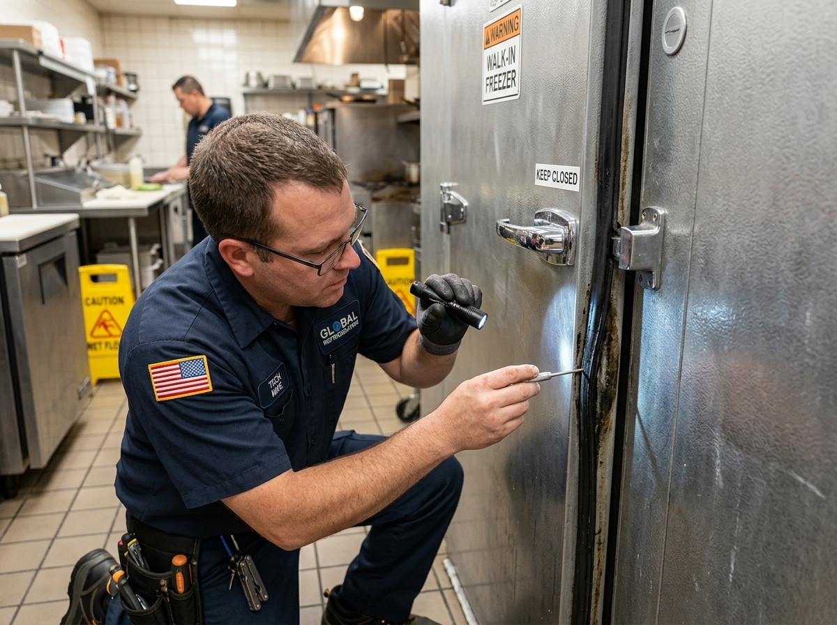 freezer door seal repair